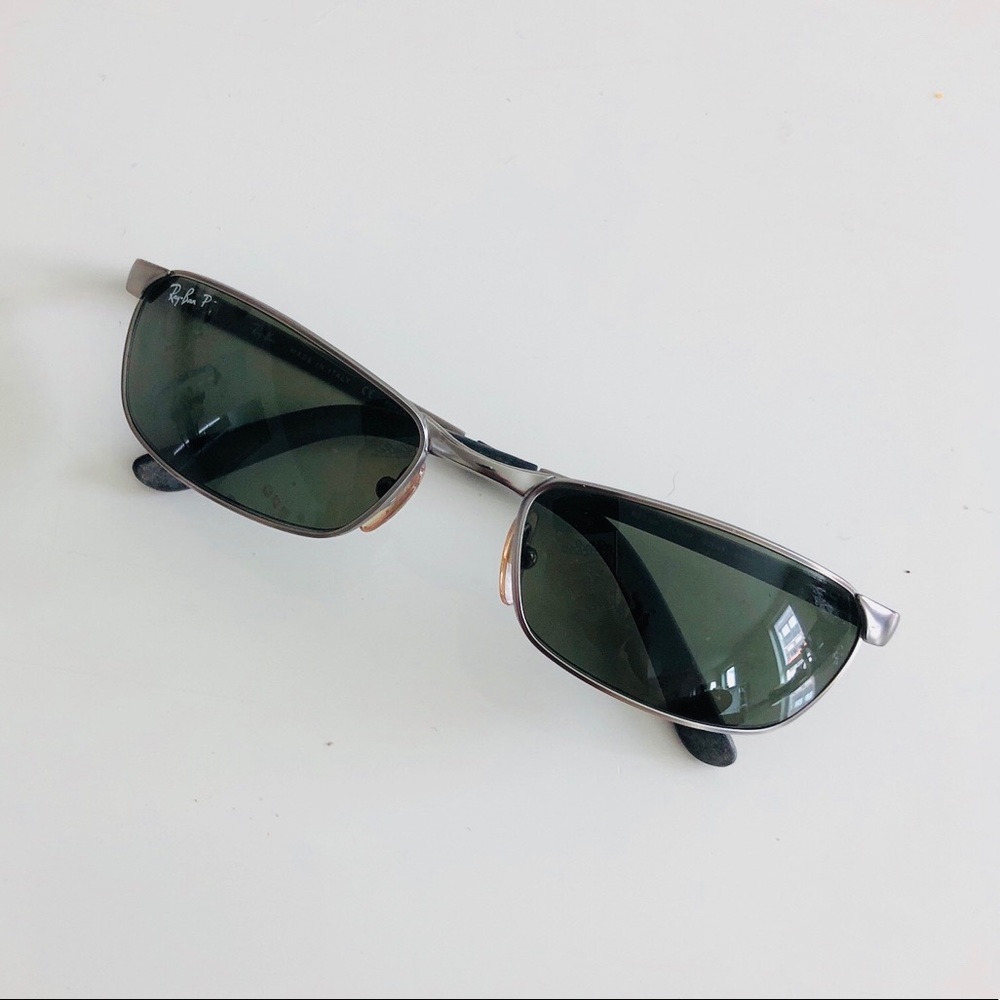 Tiny Sunglasses Gun Metal Ray Bans